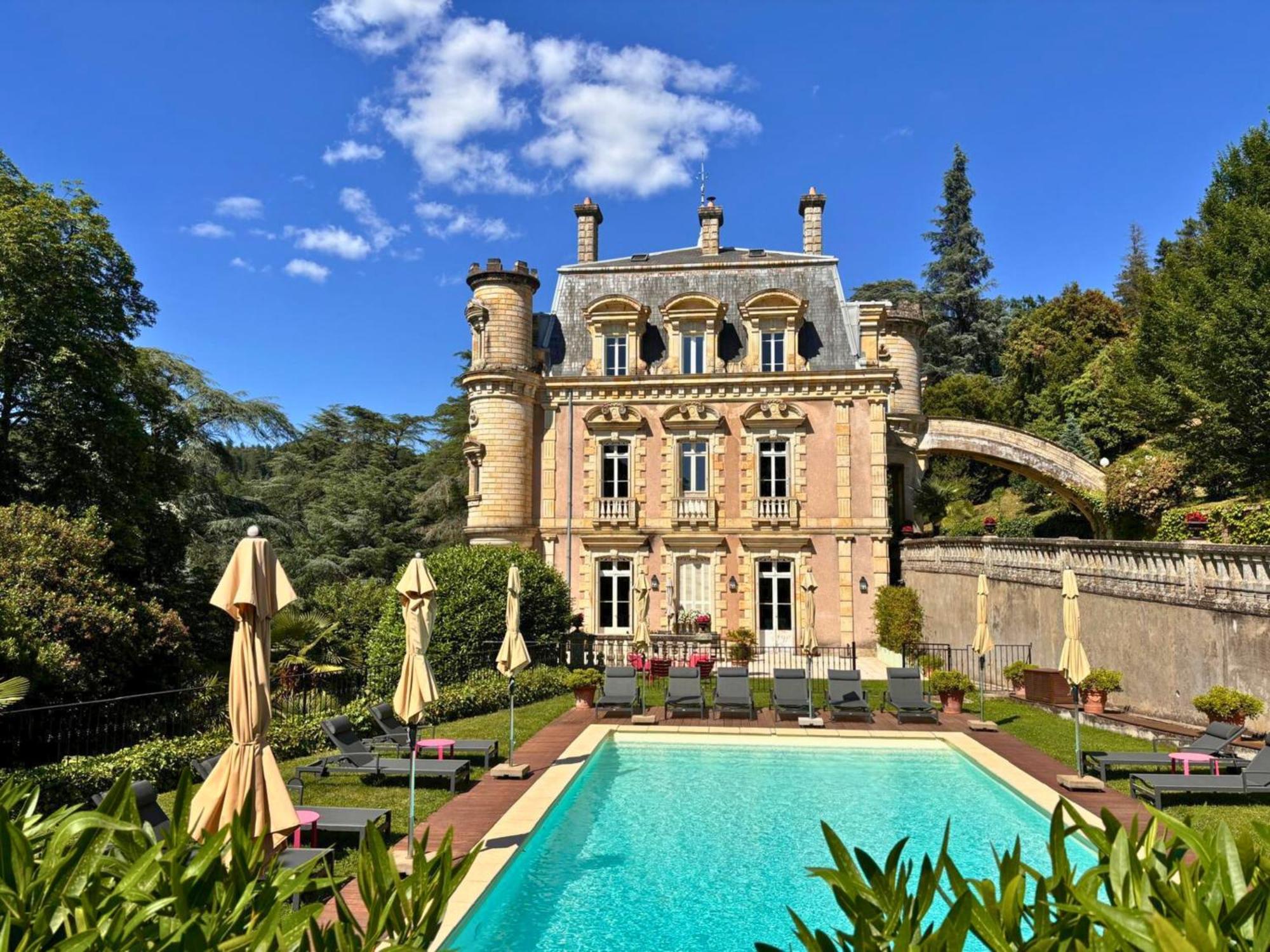 Chateau Clement - Teritoria Vals-les-Bains Ngoại thất bức ảnh